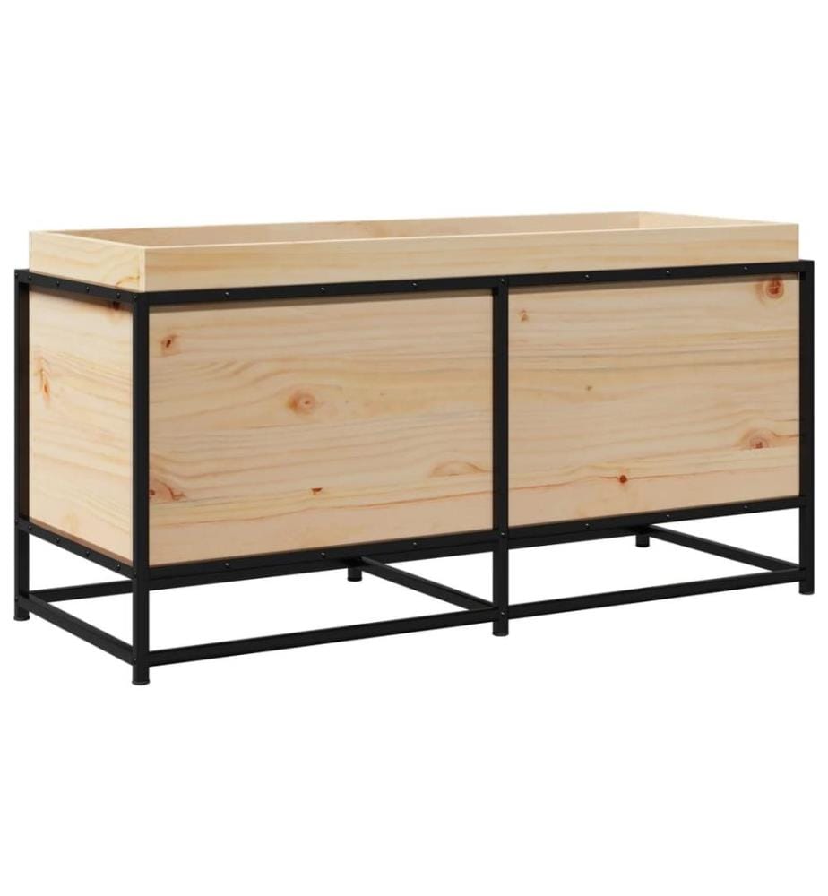 Jardinière 100x40x50 cm bois de pin massif