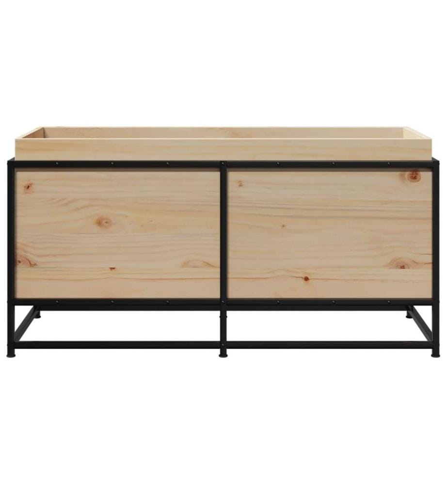 Jardinière 100x40x50 cm bois de pin massif