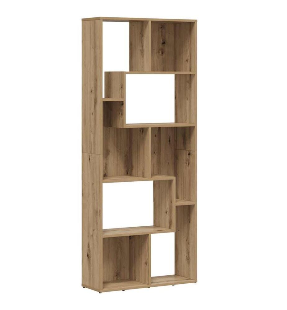 Bücherregal Artisan-Eiche 67x24x161 cm Holzwerkstoff