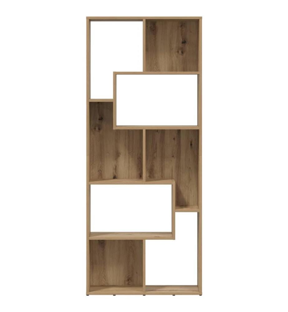 Bücherregal Artisan-Eiche 67x24x161 cm Holzwerkstoff