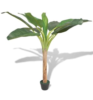 Künstlicher Bananenbaum mit Topf 150 cm Grün