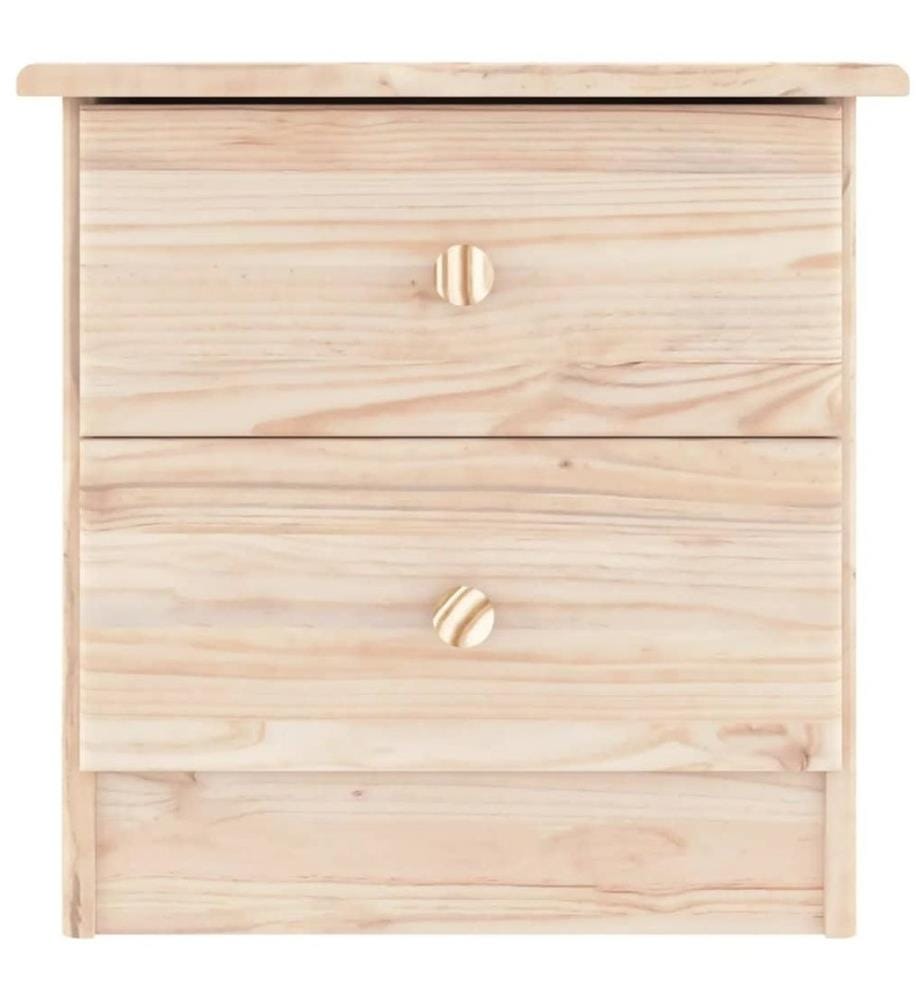 Table de chevet ALTA 43x35x40,5 cm bois de pin massif