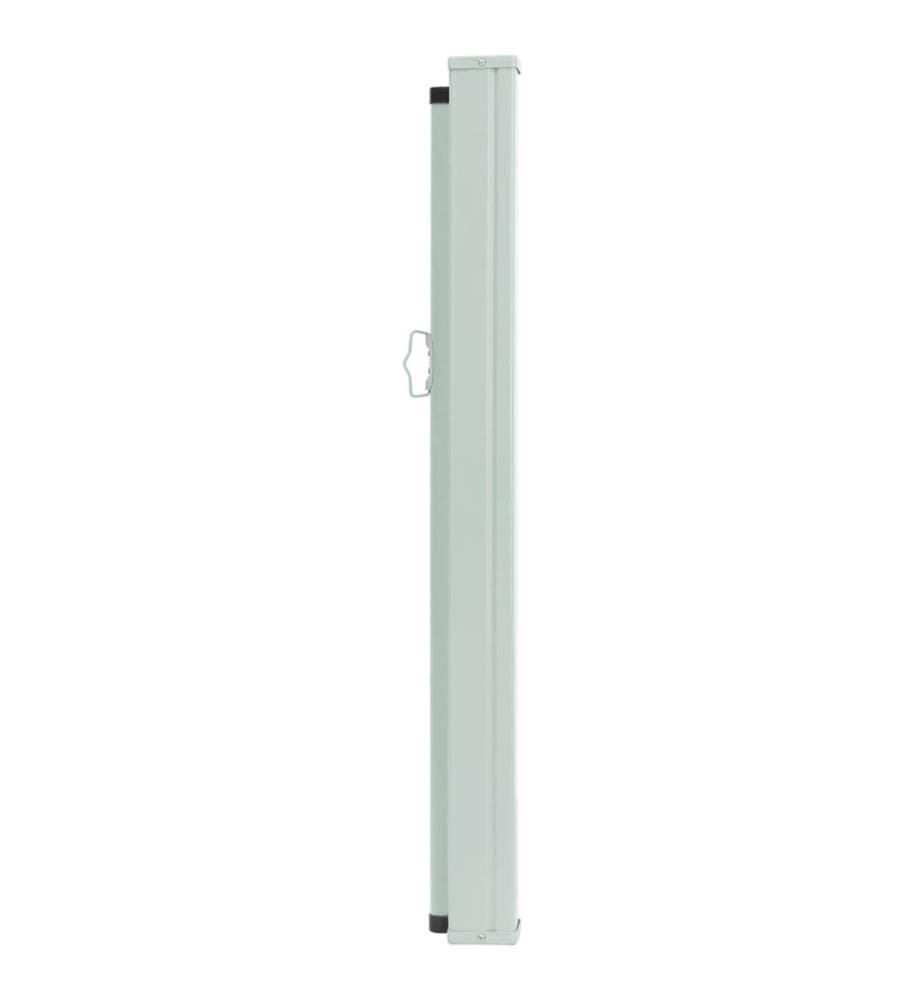 Ausziehbare Seitenmarkise 100×500 cm Grau