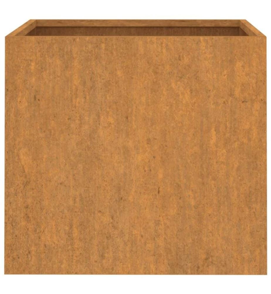 Jardinière 32x30x29 cm acier corten