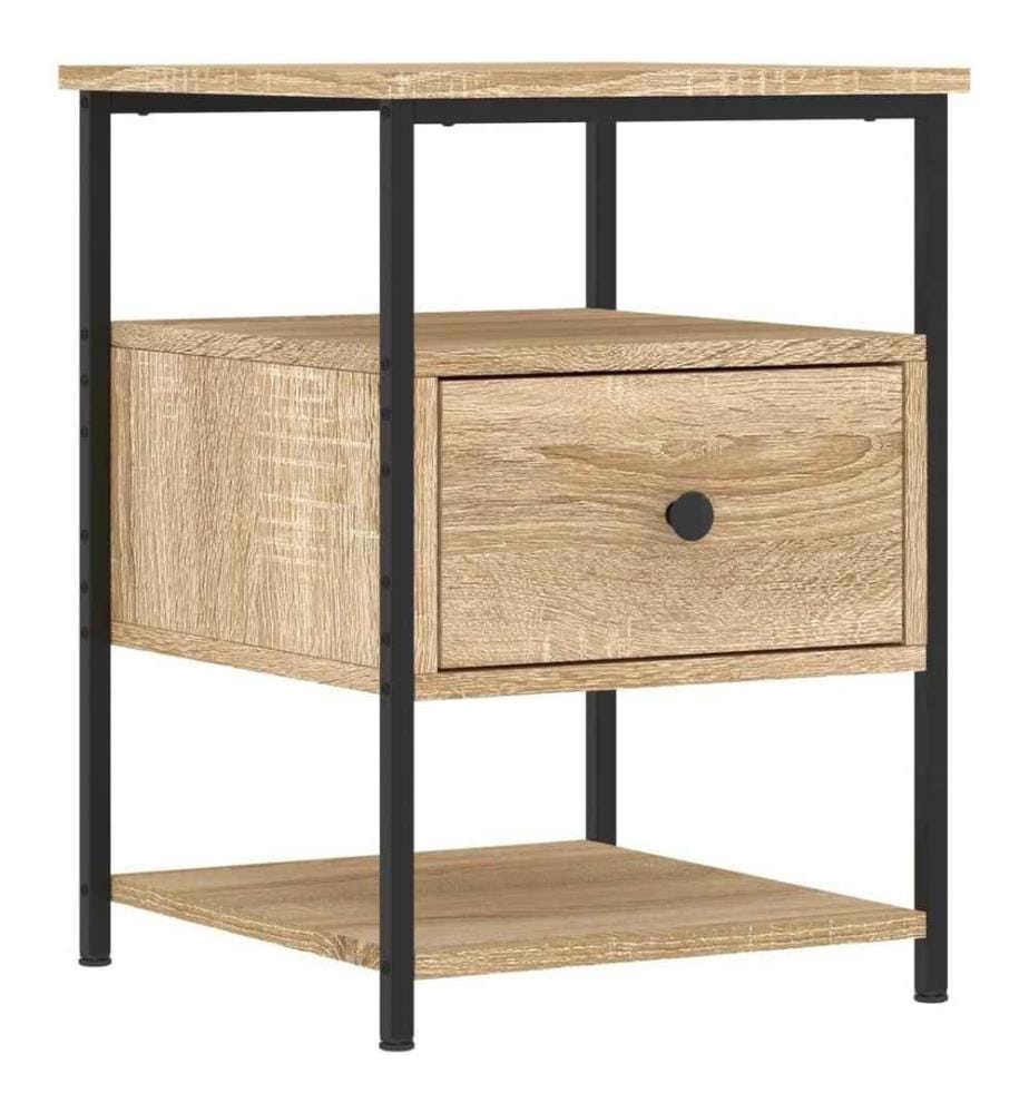 Nachttische 2 Stk. Sonoma-Eiche 40x42x56 cm Holzwerkstoff