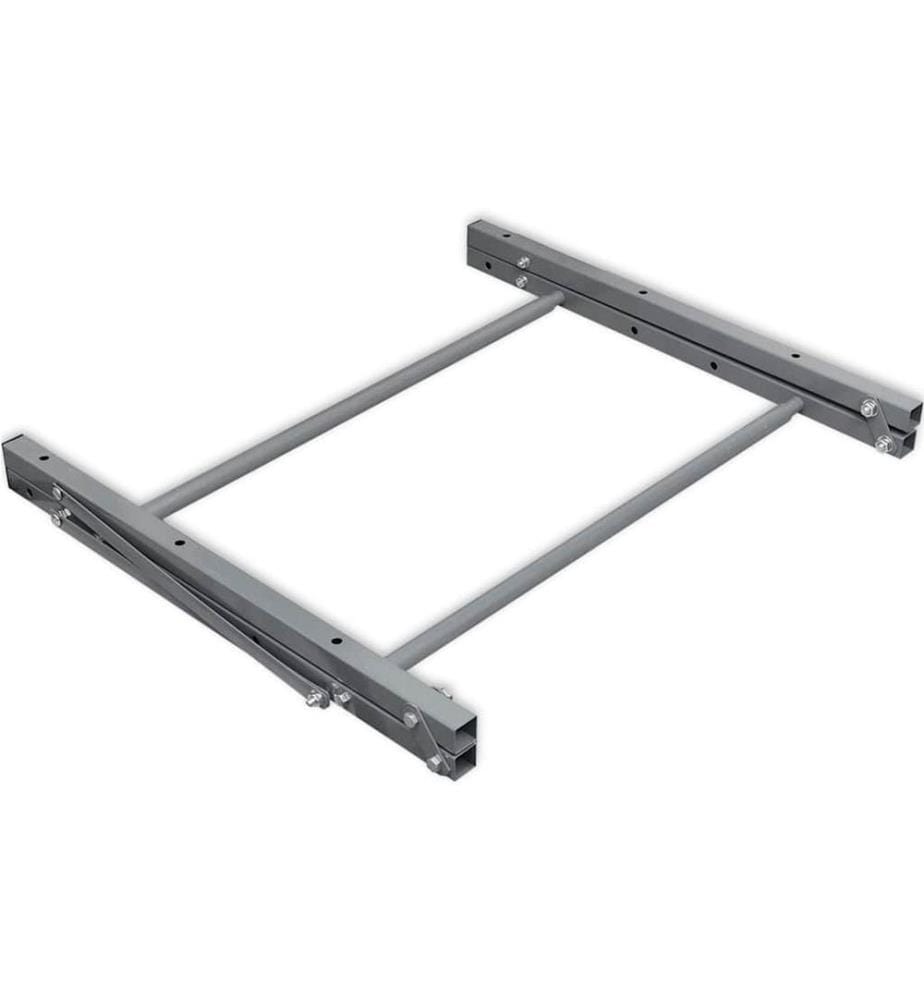 Porte-pneus argenté acier