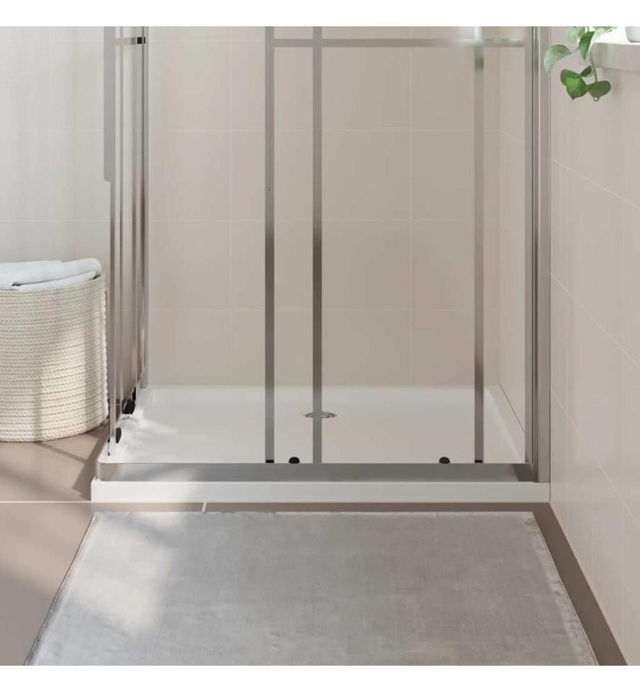 Receveur de douche rectangulaire ABS 80x100 cm