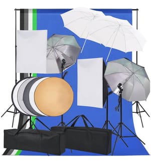 Fotostudio-Beleuchtungsset