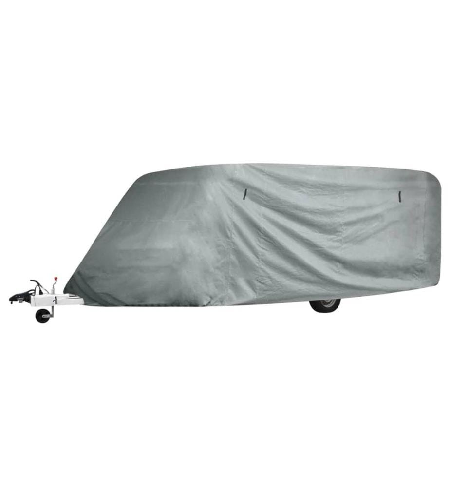 Wohnwagen-Abdeckung Grau Gr. M