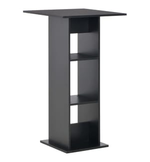 Table de bar Noir 60x60x110 cm