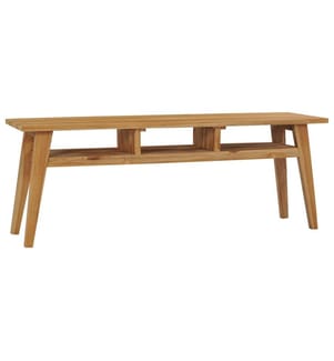 TV-Schrank 120x35x45 cm Teak Massivholz