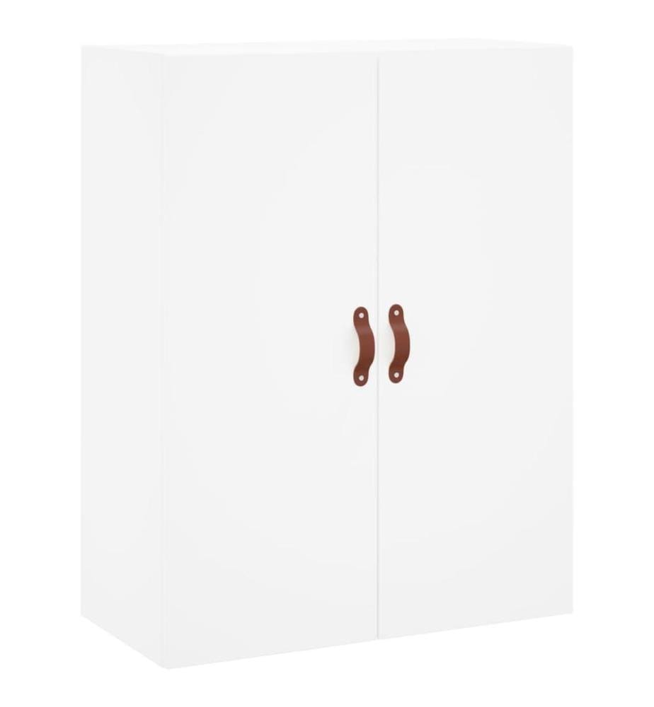 Highboard Weiss 69,5x34x180 cm Holzwerkstoff
