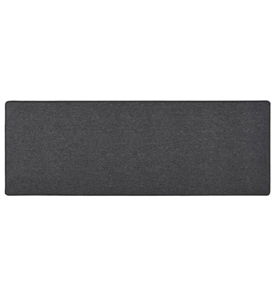 Teppichläufer Anthrazit 80x250 cm