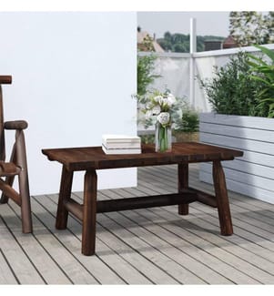 Couchtisch 90x50x41 cm Massivholz Fichte