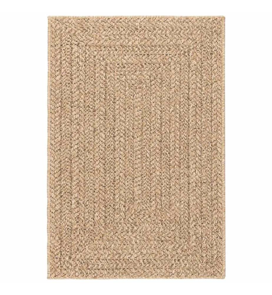 Tapis ZIZUR 120x170 cm aspect de jute intérieur et extérieur