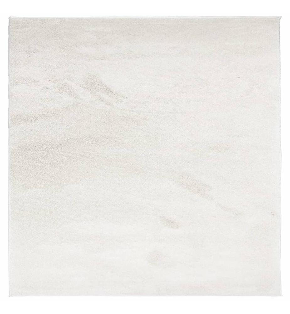 Teppich OVIEDO Kurzflor Beige 200x200 cm