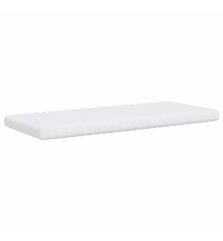 Matelas en mousse enfants blanc 80x160 cm 7 zones dureté 20 ILD