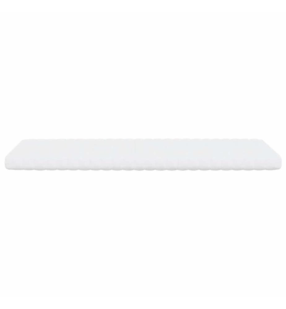 Matelas en mousse enfants blanc 80x160 cm 7 zones dureté 20 ILD