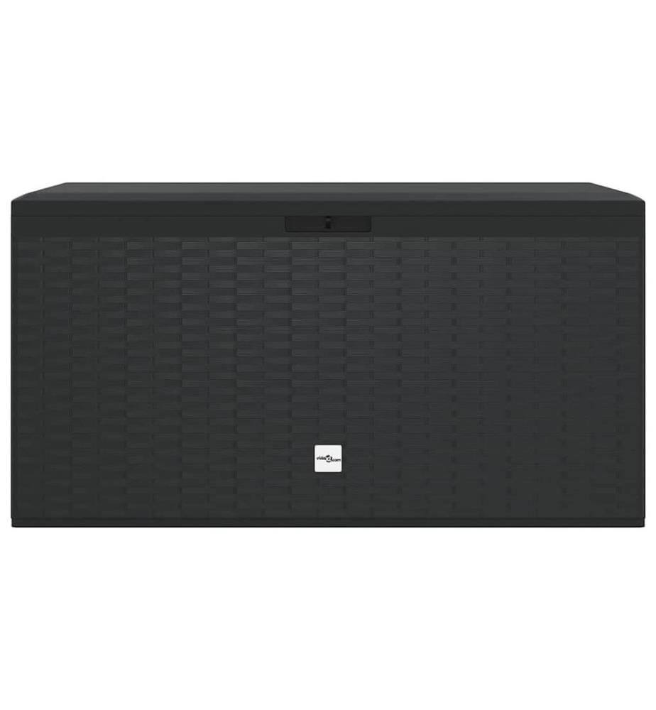 Gartenbox Anthrazit 114x47x60 cm