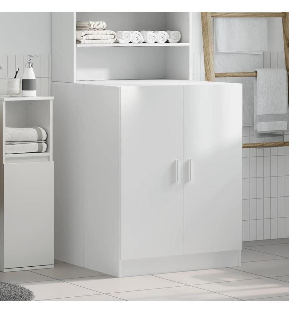 Meuble pour machine à laver Blanc 71x71,5x91,5 cm