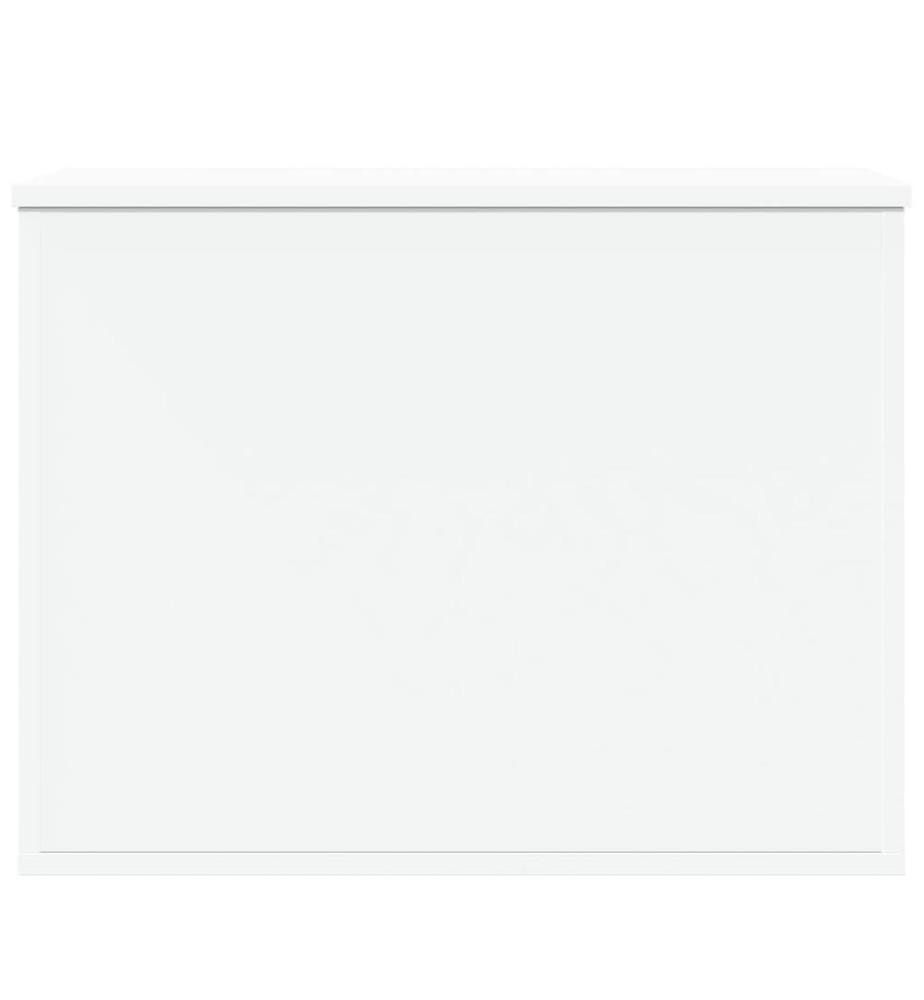 Truhe Weiss 60x42x46 cm Holzwerkstoff
