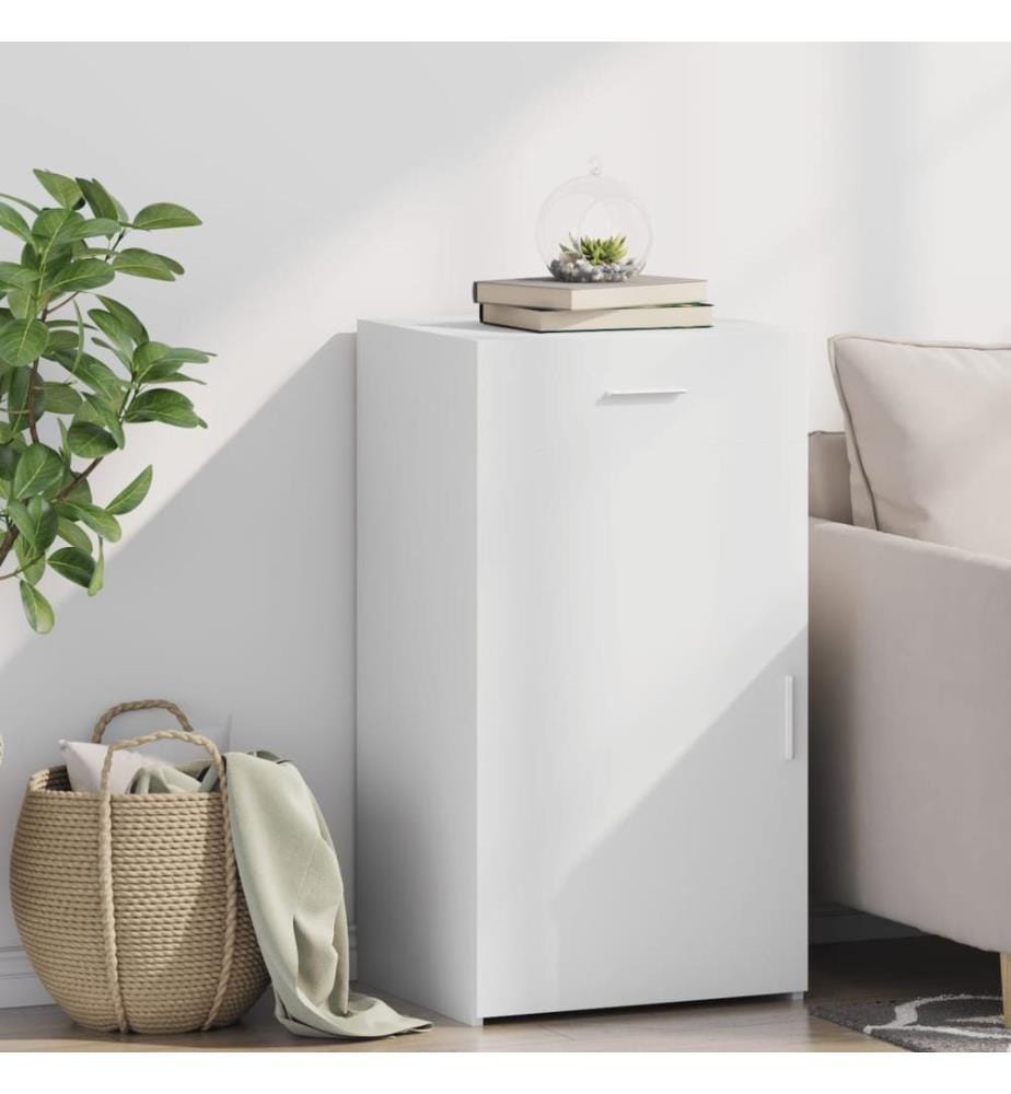 Sideboard Weiss 50x42,5x93 cm Holzwerkstoff