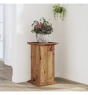 Pflanzenständer Altholz-Optik 33x33x60 cm Holzwerkstoff