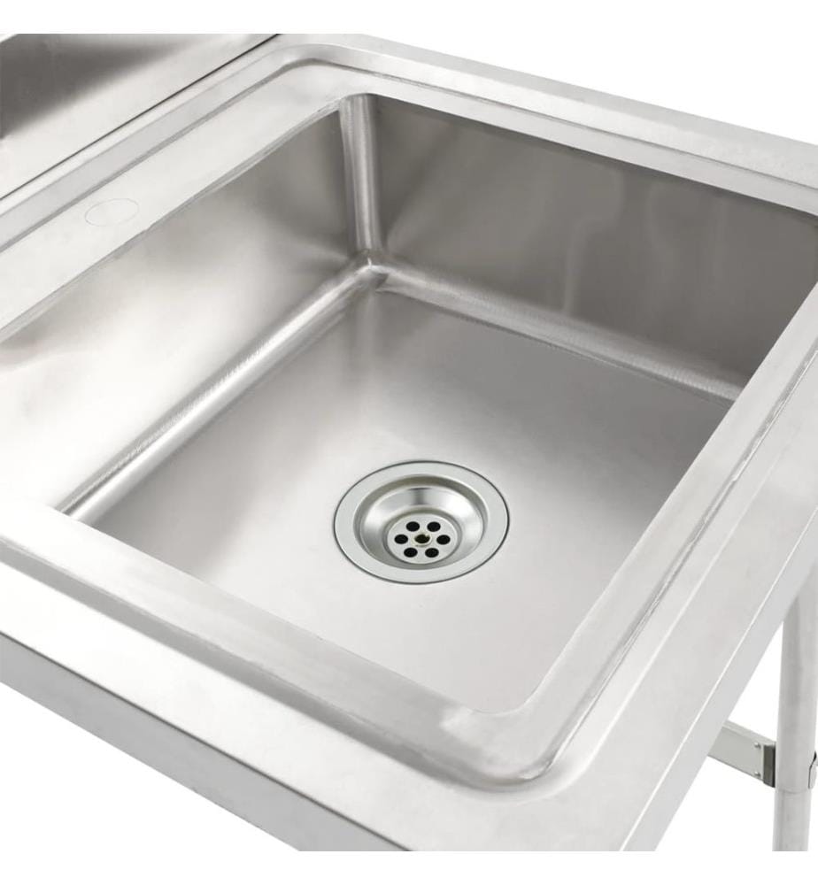 Küchenspüle Einzelbecken Edelstahl
