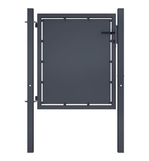 Gartentor Stahl 100×100 cm Anthrazit