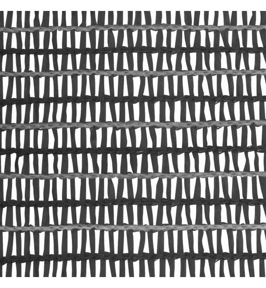 Zaunblende Anthrazit 1,8x50 m HDPE 75 g/m²