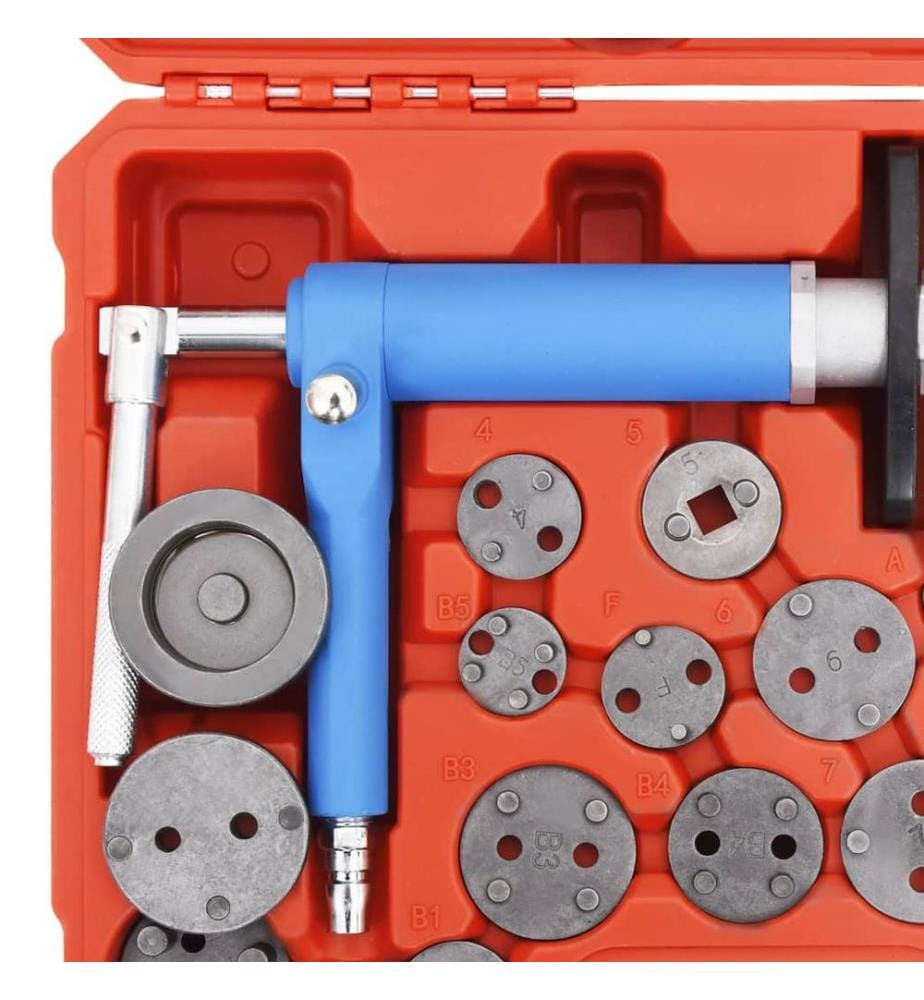 Kit d'outils d'étrier de piston de frein pneumatique 23 pcs