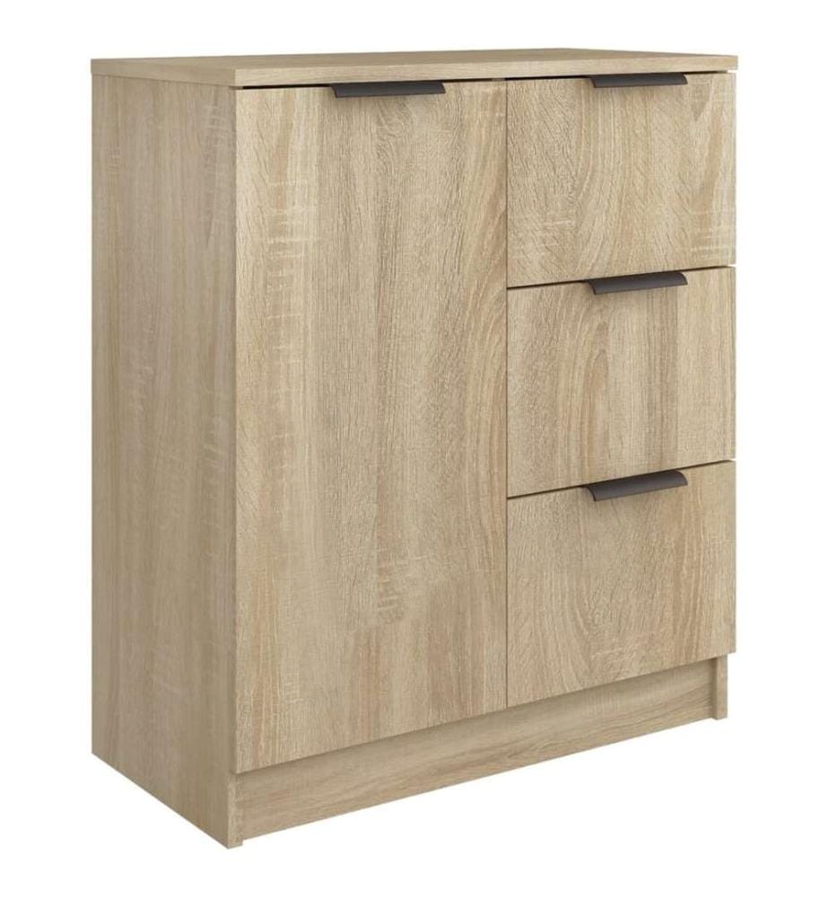 Sideboard Sonoma-Eiche 60x30x70 cm Holzwerkstoff