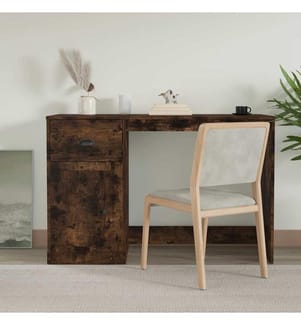 Schreibtisch mit Schublade Räuchereiche 115x50x75cm
