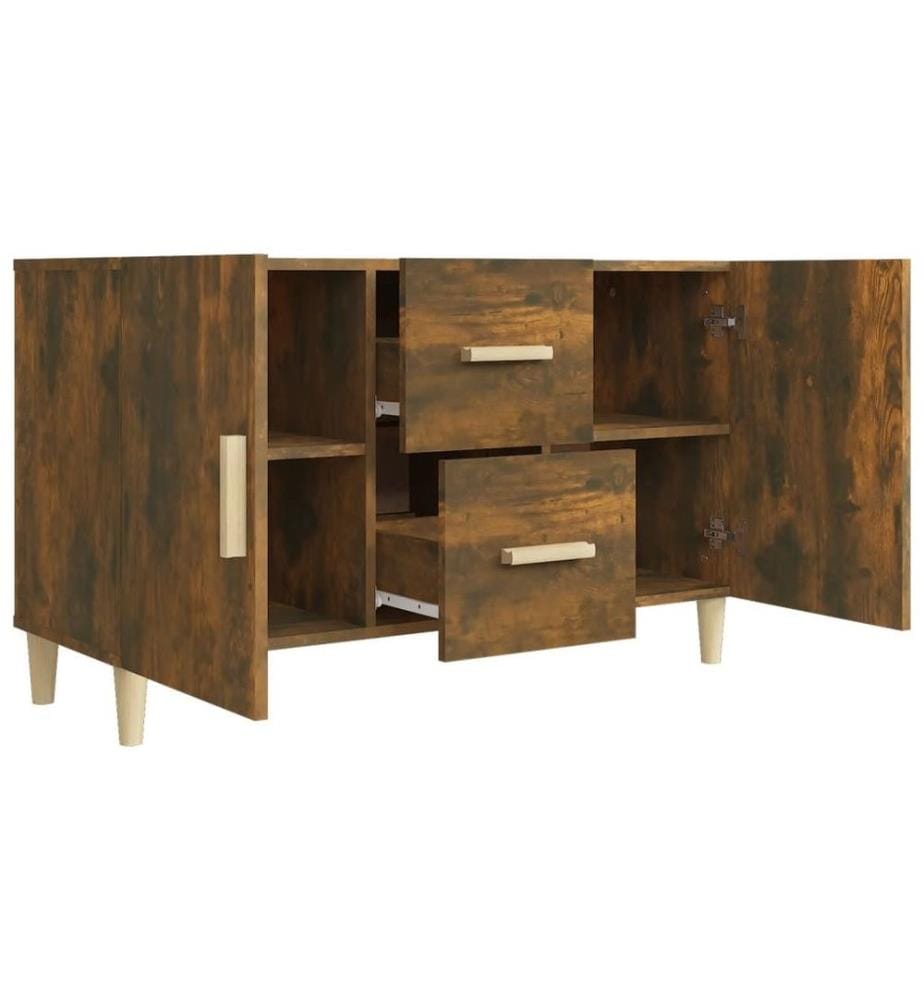 Sideboard Räuchereiche 100x36x60 cm Holzwerkstoff