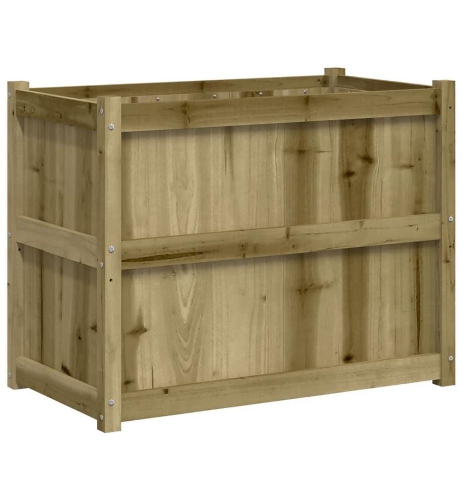 Jardinière 90x50x70 cm bois de pin imprégné
