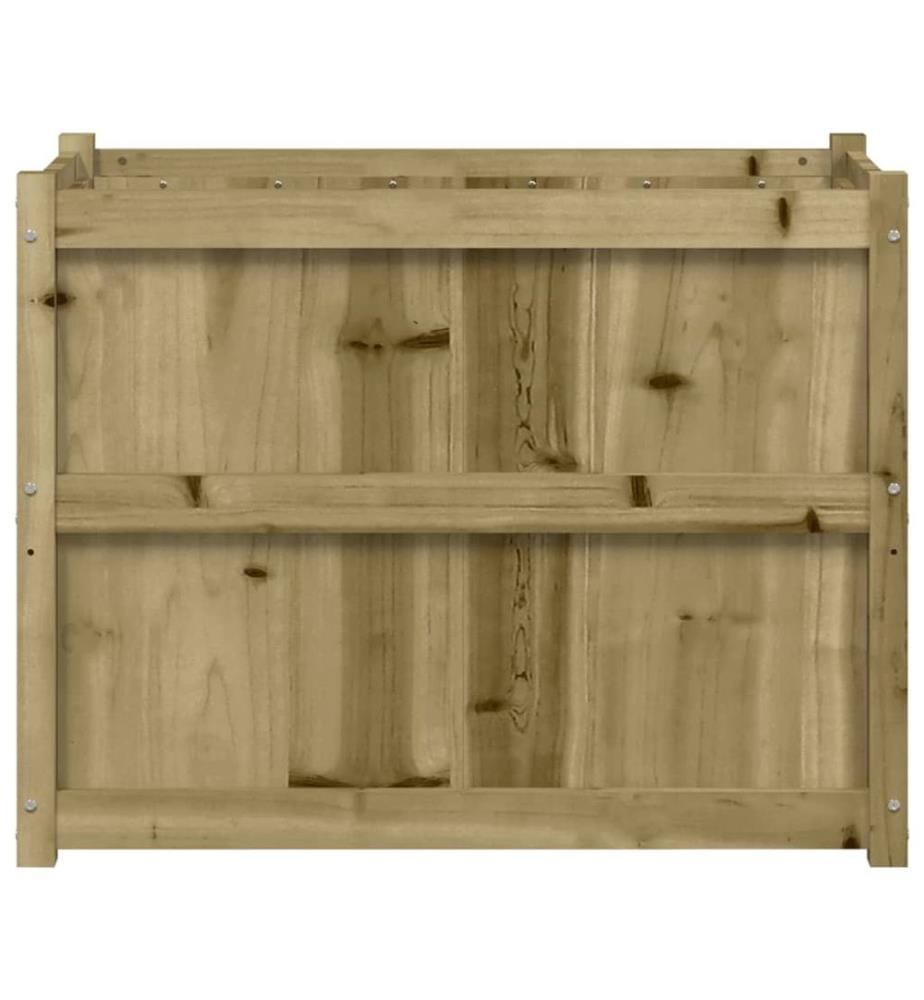Jardinière 90x50x70 cm bois de pin imprégné