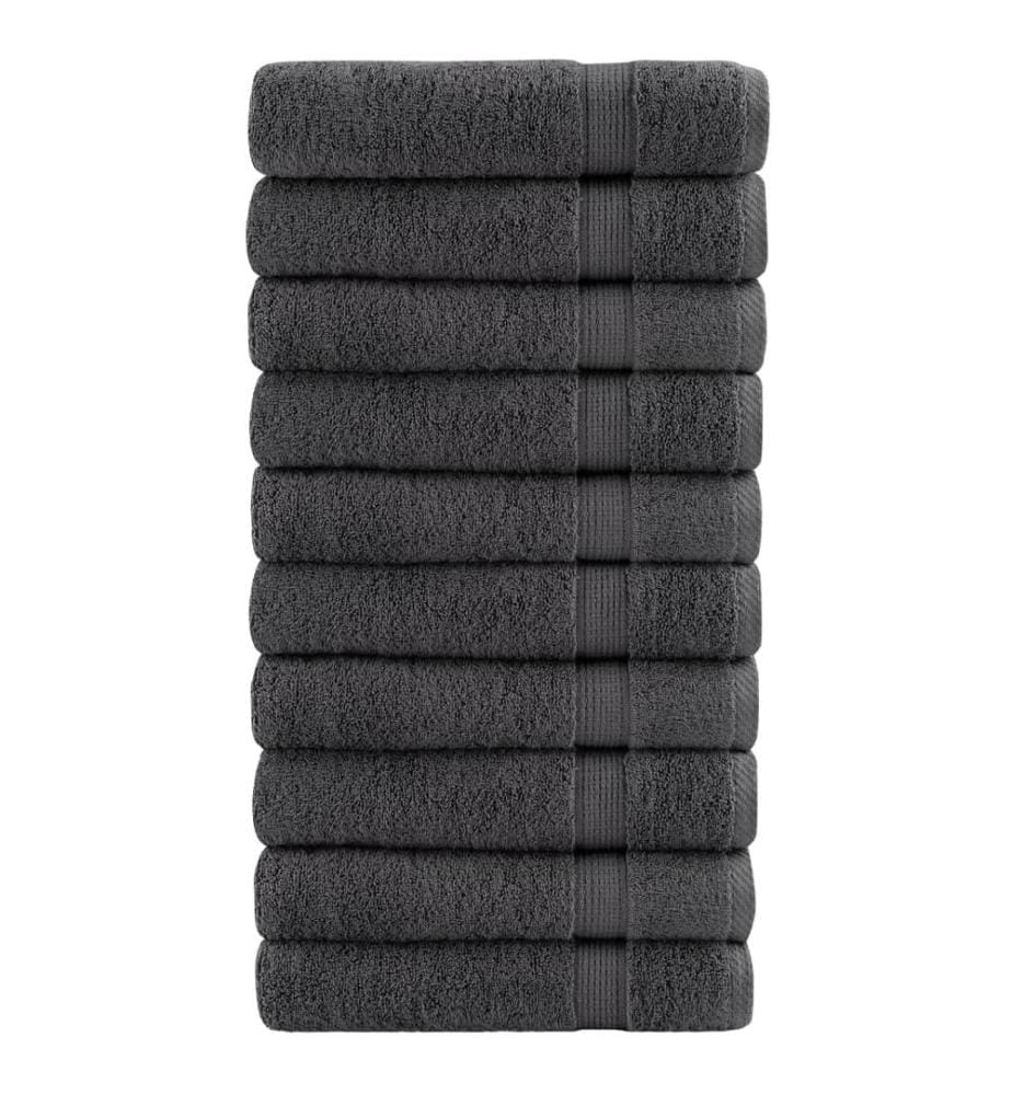 Essuie-mains de qualité supérieure SOLUND 10 pcs anthracite