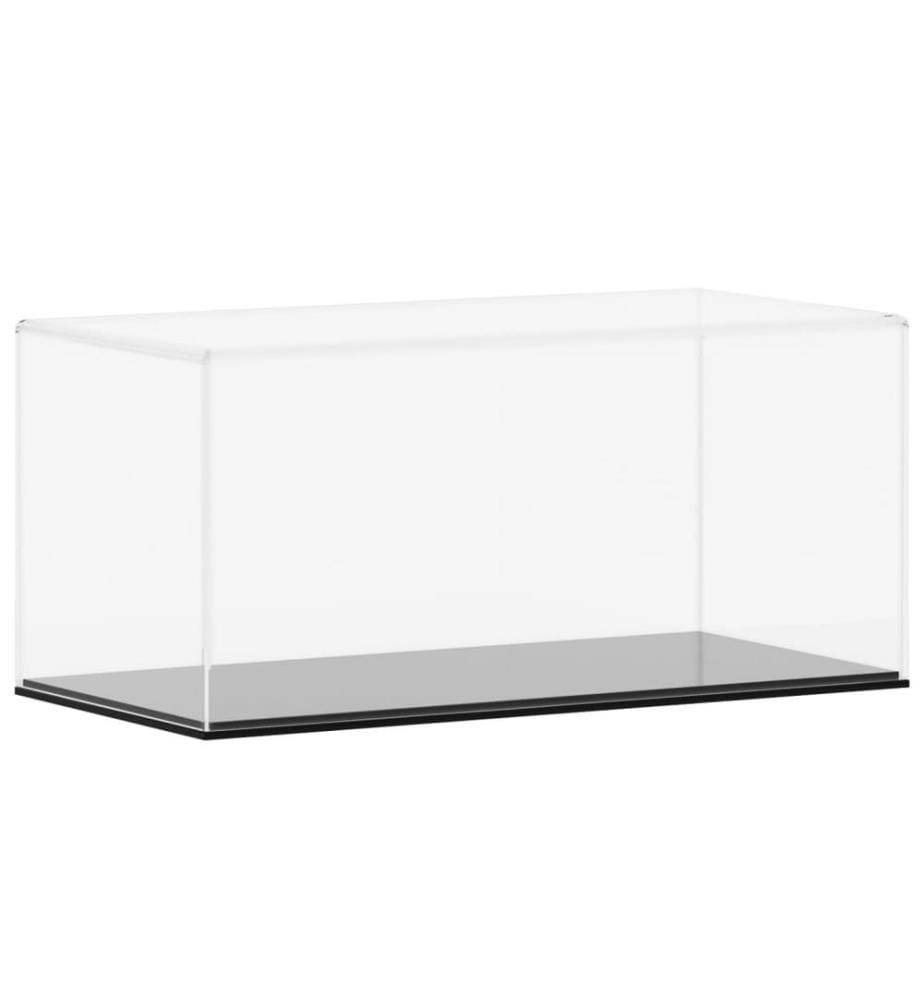 Vitrine Transparent 30x15x14 cm Acryl