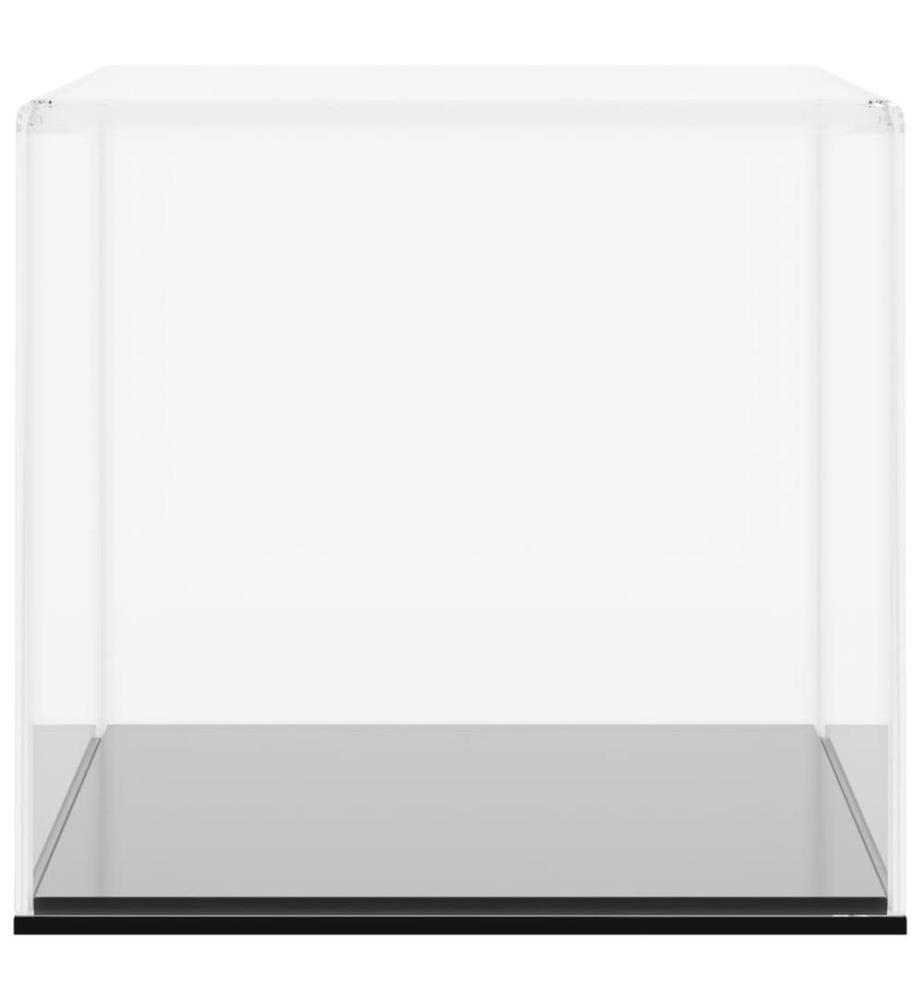 Vitrine Transparent 30x15x14 cm Acryl