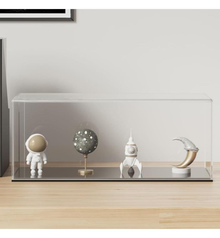 Vitrine Transparent 34x16x14 cm Acryl