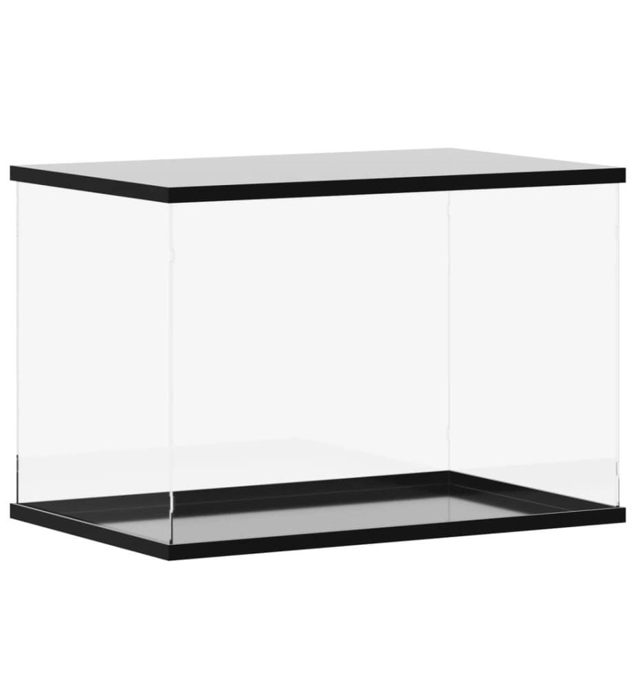 Vitrine Transparent 56x36x37 cm Acryl