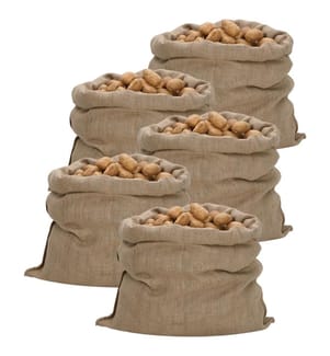 Jutesäcke 5 Stk. 100x110 cm 100% Jute 340 g/m²