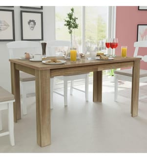 Esstisch 140x80x75 cm Eiche