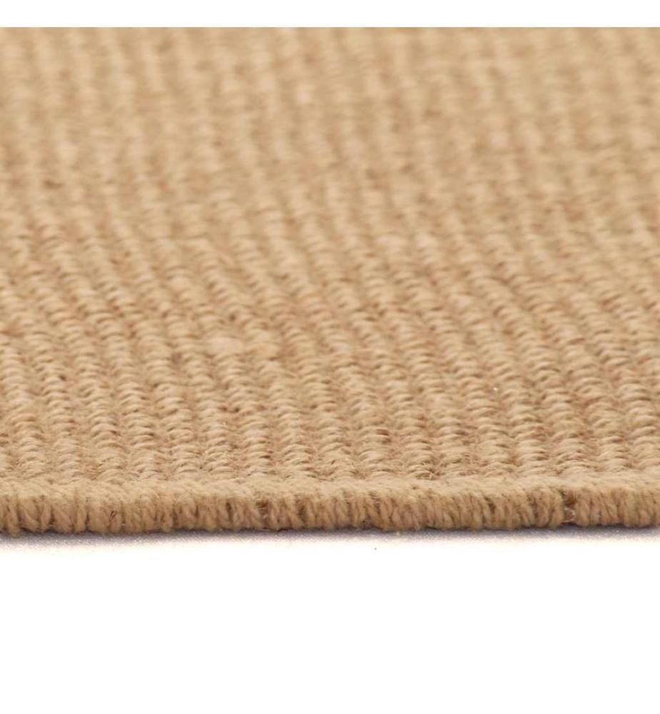 Tapis en jute avec support en latex 120x180 cm Naturel