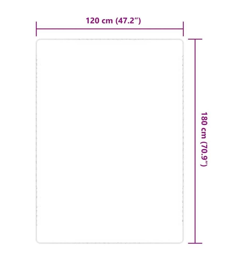 Tapis en jute avec support en latex 120x180 cm Naturel