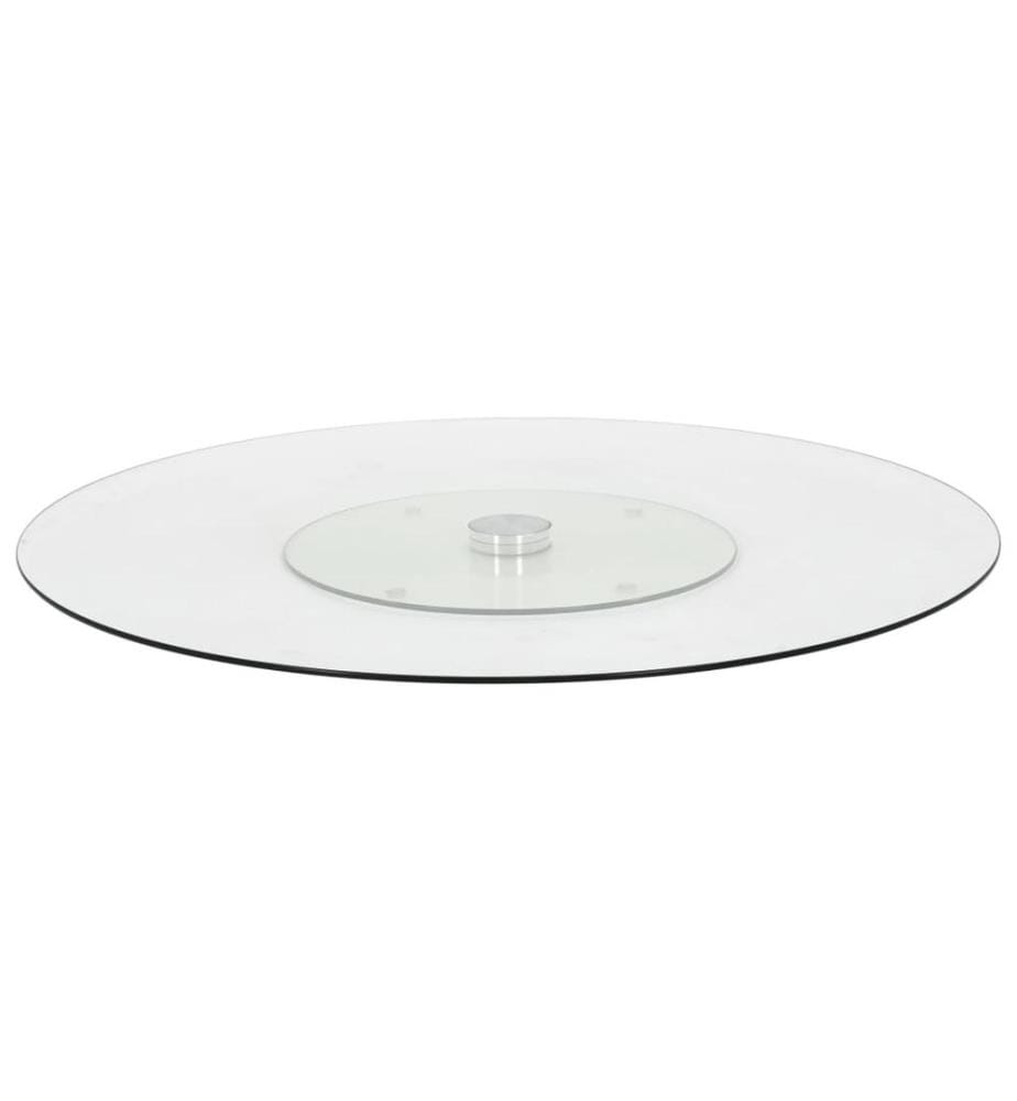 Servierplatte Drehbar Transparent 60 cm Hartglas