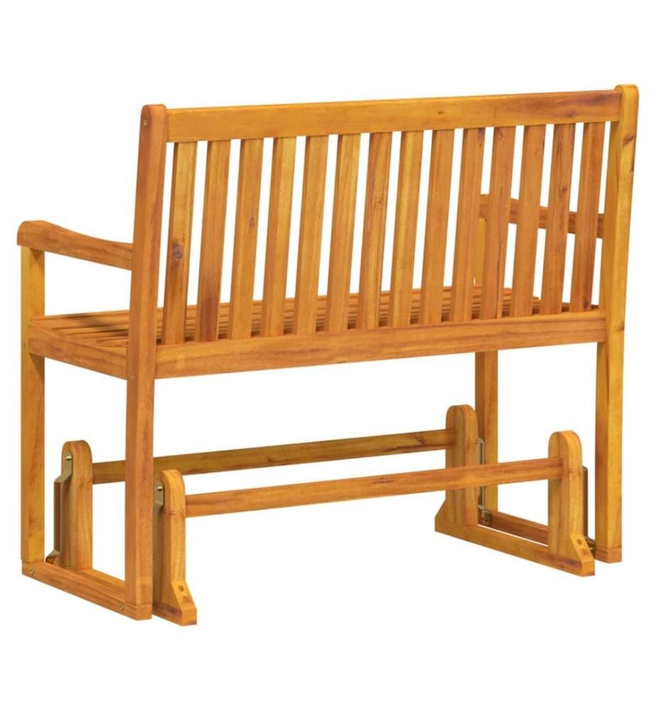 Balancelle de jardin 110 cm Bois d'acacia solide