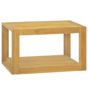 Wand-Badschrank 60x45x35 cm Massivholz Teak