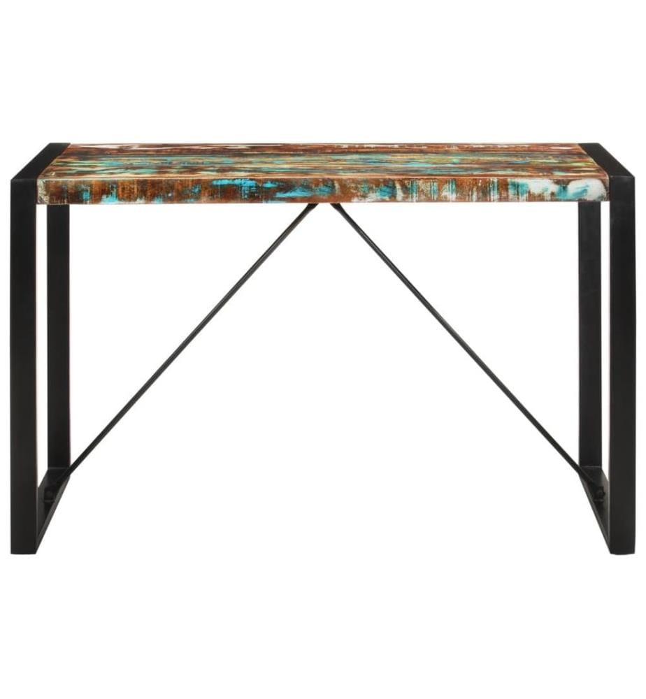 Esstisch 120x55x76 cm Altholz Massiv
