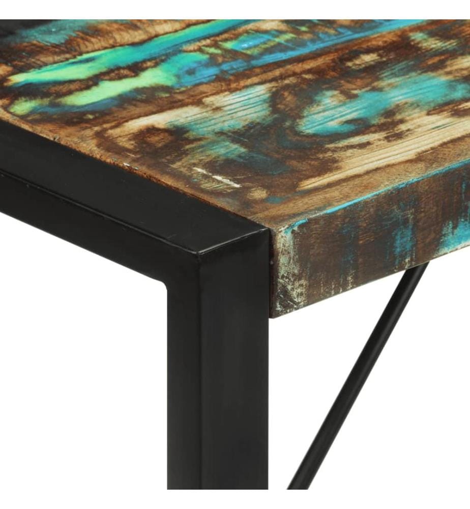 Esstisch 120x55x76 cm Altholz Massiv